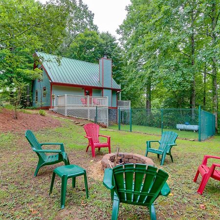 Blue Ridge Getaway With Hot Tub And Seasonal View! Villa Eksteriør bilde
