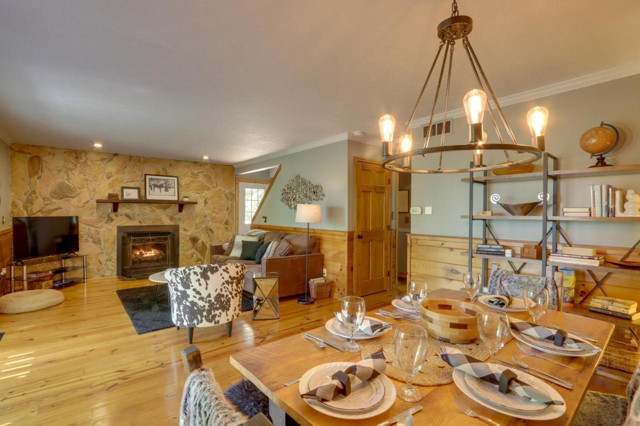 Blue Ridge Getaway With Hot Tub And Seasonal View! Villa Eksteriør bilde